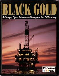 Box cover for Black Gold (Starbyte Software) on the Commodore Amiga.